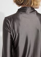 Lyssé Shalom Satin Jersey-Gray Ash