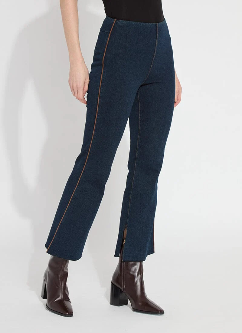 Lyssé Eloise Slim Flare Denim-Indigo