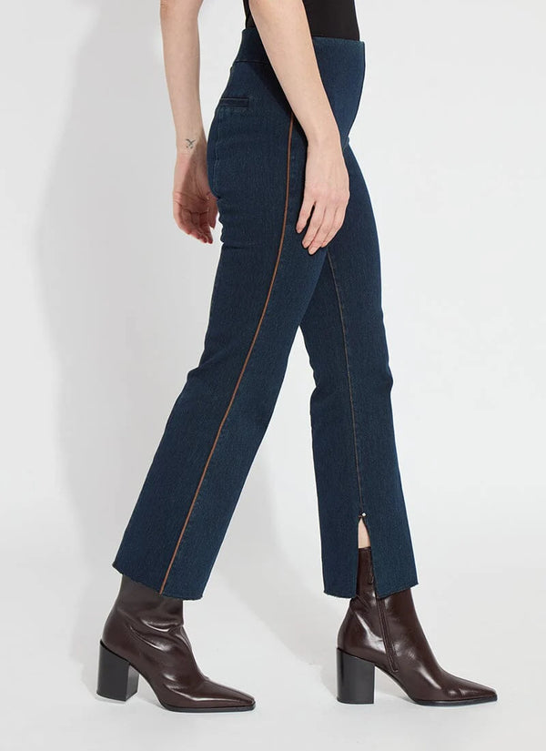 Lyssé Eloise Slim Flare Denim-Indigo