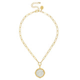 Susan Shaw Ida Jerusalem Cross Necklace