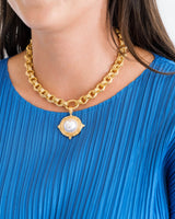 Susan Shaw Pearl Cab Necklace