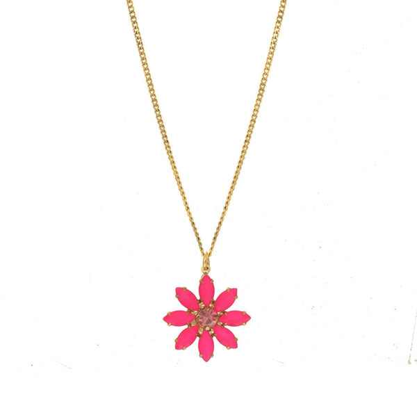 TOVA Mini Molly Necklace in Electric Pink