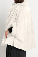 PLANET Nylon Chic Cape | Stone