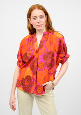Ivy Jane Floral Print Popover Top