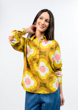 Ivy Jane Daisy Embroidery Popover Shirt