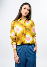 Ivy Jane Daisy Embroidery Popover Shirt