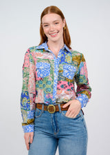 Ivy Jane Patchwork Camp Shirt | Multi