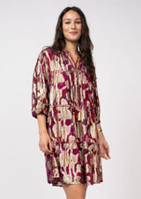 Ivy Jane Comfort & Joy Uncle Frank Dress | Wine