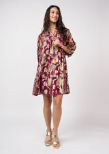 Ivy Jane Comfort & Joy Uncle Frank Dress | Wine