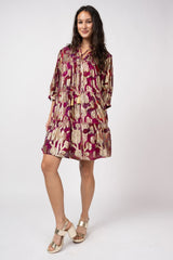Ivy Jane Comfort & Joy Uncle Frank Dress | Wine