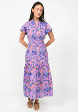 Ivy Jane Uncle Frank Fields of Color Maxi Dress | Violet Floral