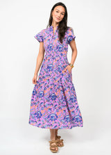 Ivy Jane Uncle Frank Fields of Color Maxi Dress | Violet Floral
