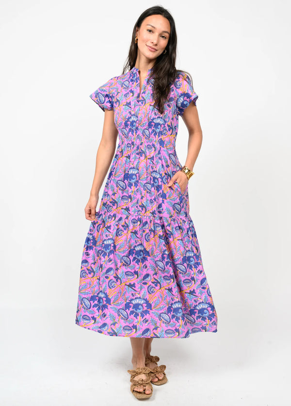 Ivy Jane Uncle Frank Fields of Color Maxi Dress | Violet Floral