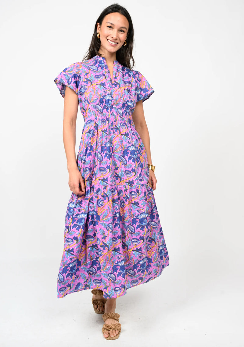 Ivy Jane Uncle Frank Fields of Color Maxi Dress | Violet Floral
