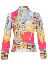 Dolcezza Knit Jacket "Totem" Multi