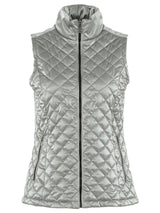 Dolcezza Woven Vest-Silver