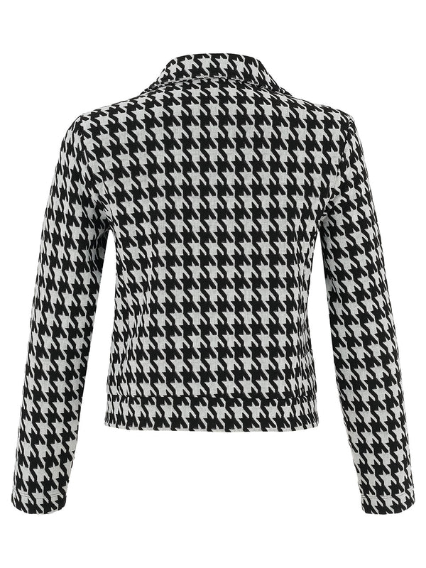 Dolcezza Knit Jacket | Black/White