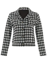 Dolcezza Knit Jacket | Black/White