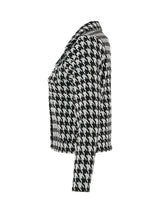 Dolcezza Knit Jacket | Black/White