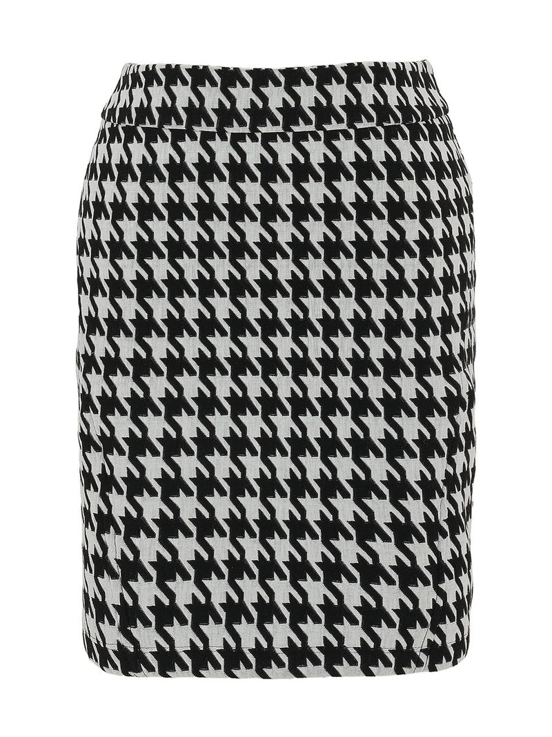 Dolcezza Knit Skirt | Black/White