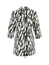 Dolcezza Woven Blouse | Black/White