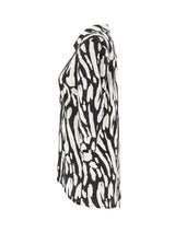 Dolcezza Woven Blouse | Black/White