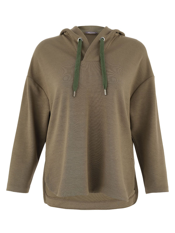 Dolcezza Knit Pullover | Khaki