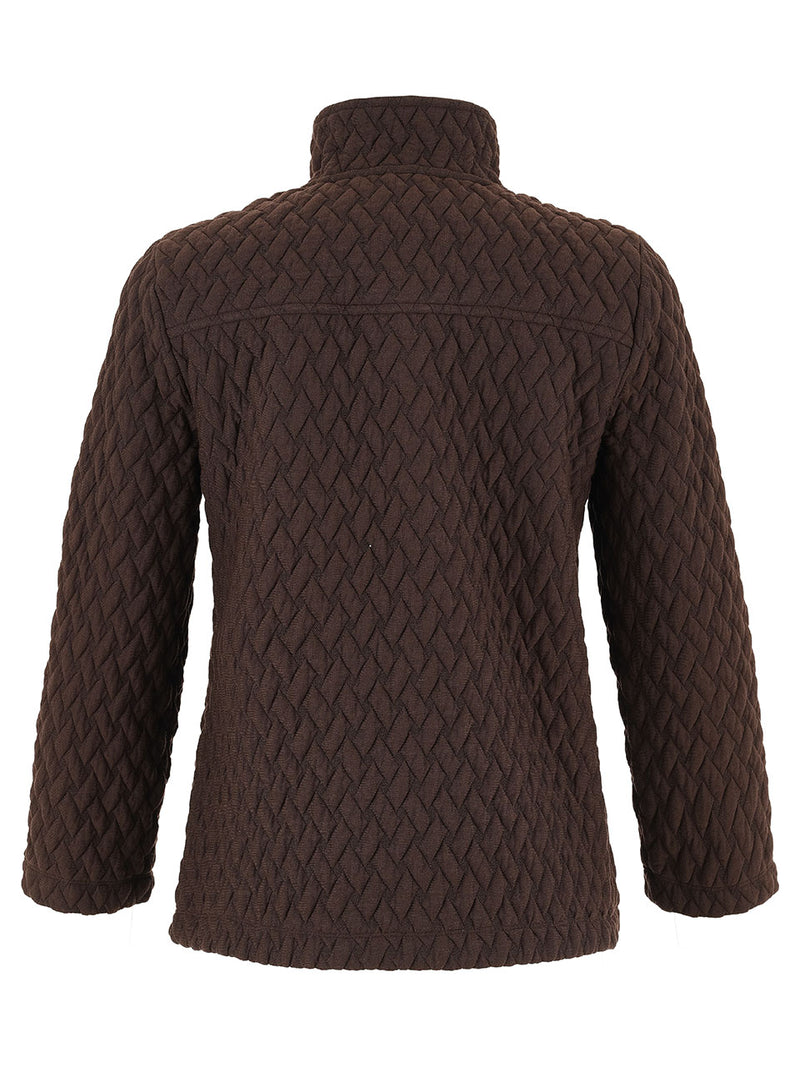 Dolcezza Knit Jacket | Brown