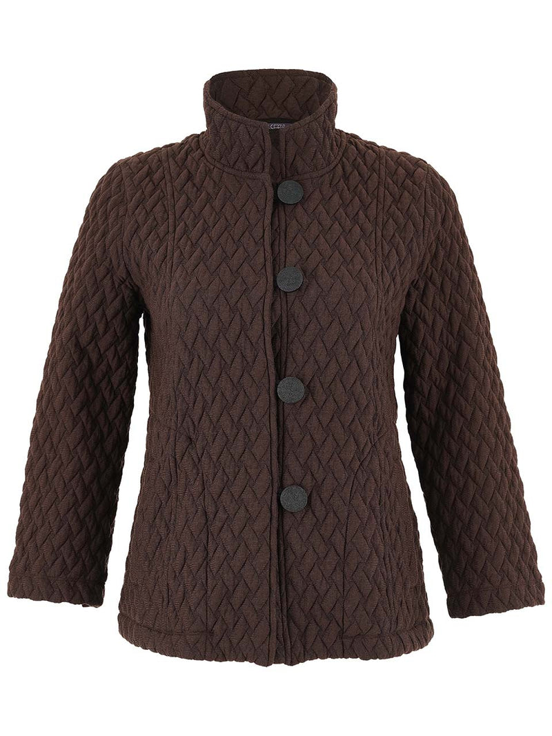 Dolcezza Knit Jacket | Brown