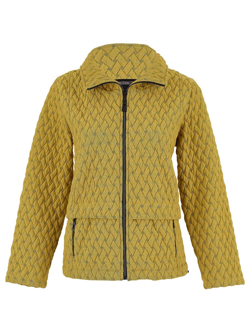 Dolcezza Knit Jacket | Chartreuse