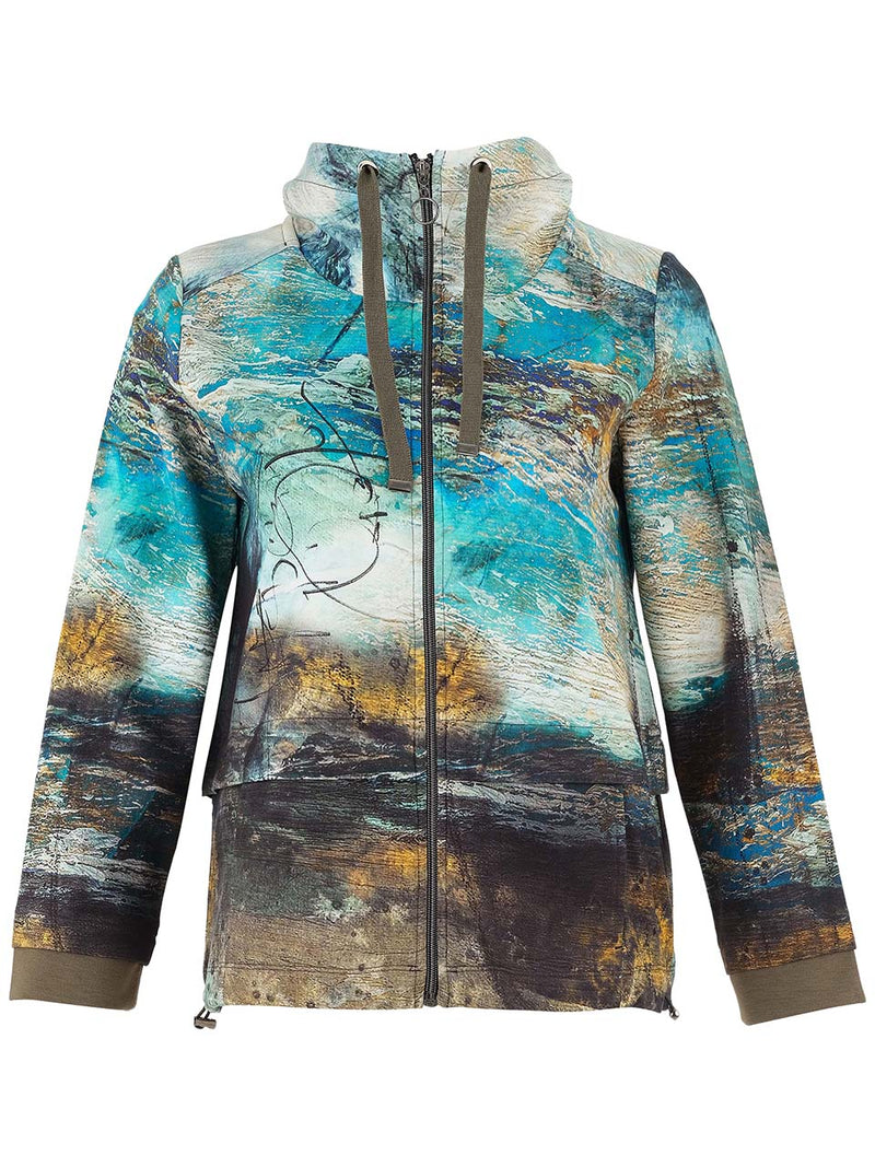 Dolcezza "Life's Too Short" Knit Jacket | Multi