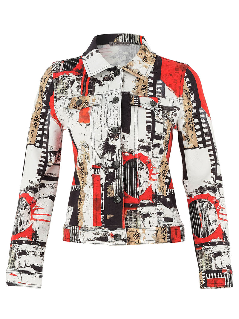 Dolcezza "Bookworm" Knit Jacket | Multi