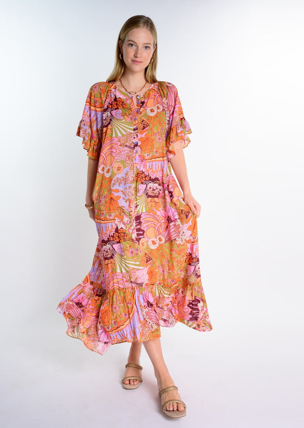 Ivy Jane Uncle Frank Go with the Flow Dress | Multi