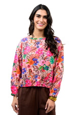 Ivy Jane Crew Neck Sweatshirt in Rich Fall Color
