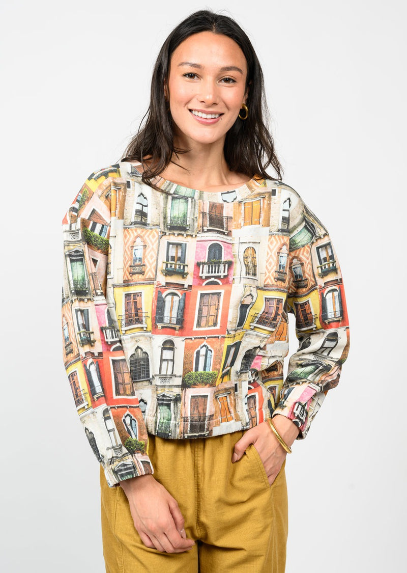 Ivy Jane Popover Novelty Knit Top | Windows