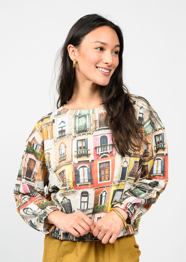 Ivy Jane Popover Novelty Knit Top | Windows