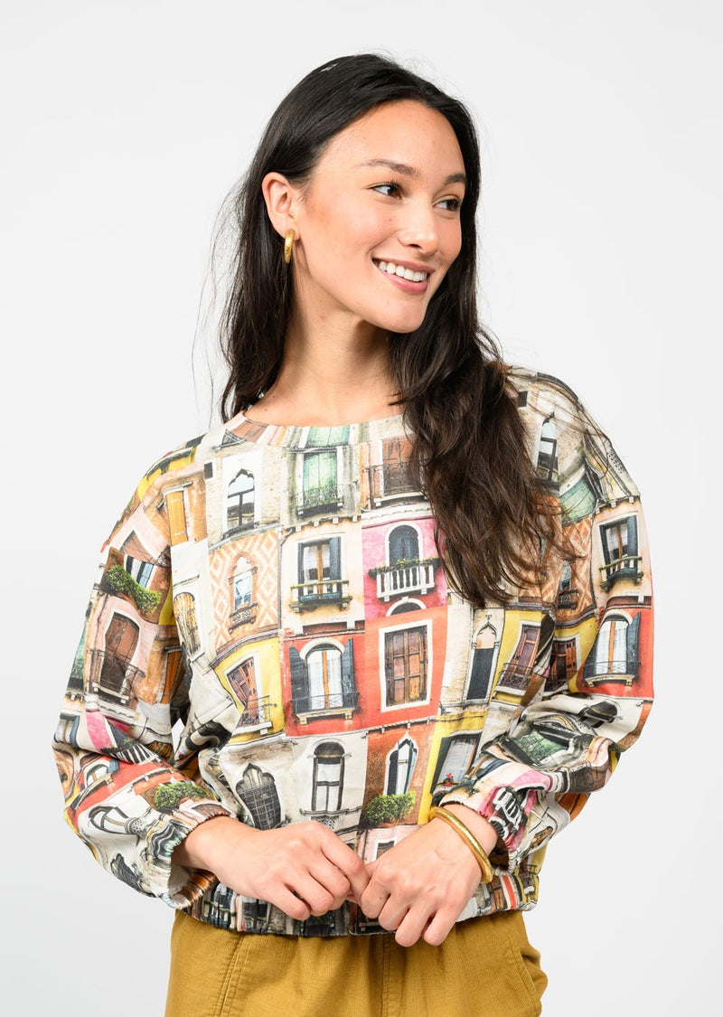 Ivy Jane Popover Novelty Knit Top | Windows