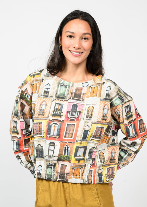 Ivy Jane Popover Novelty Knit Top | Windows