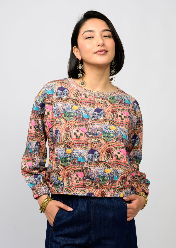 Ivy Jane Popover Novelty Knit Top | House
