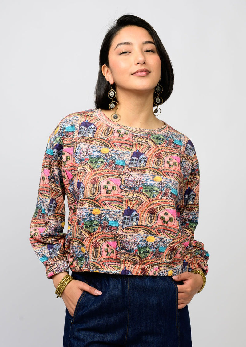 Ivy Jane Popover Novelty Knit Top | House