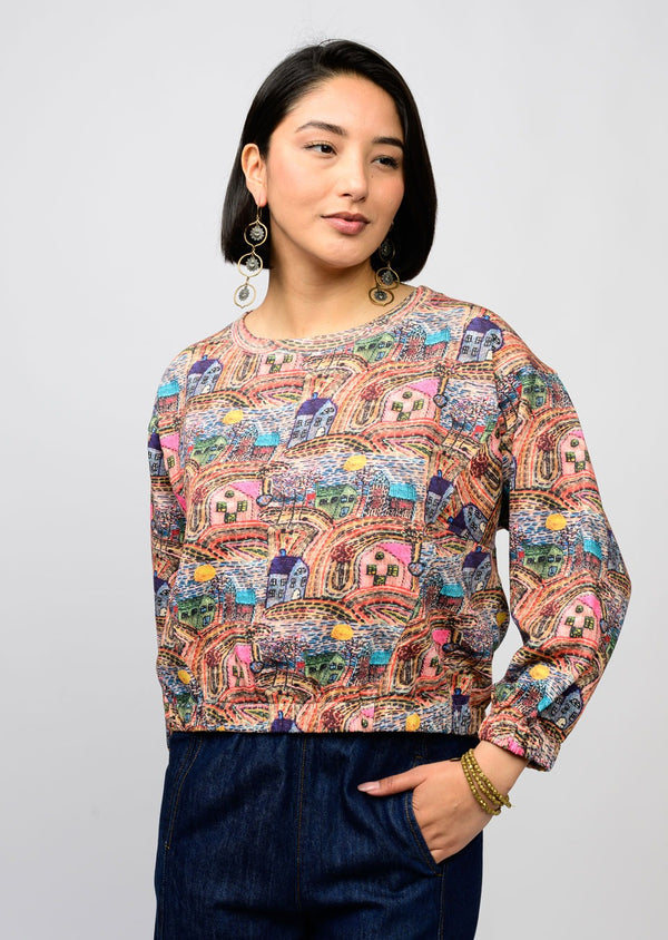 Ivy Jane Popover Novelty Knit Top | House