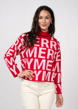 Ivy Jane Comfort and Joy Merriest Joy Sweater | Red