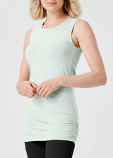 Planet Cotton Lycra Ruche Tank