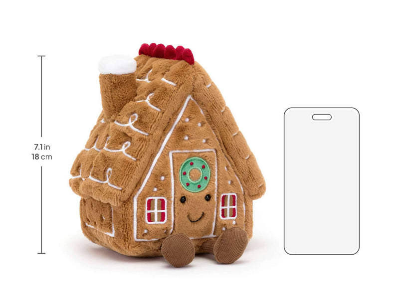 Jellycat Amuseables Gingerbread House