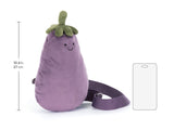 Jellycat Amuseables  Eggplant Bum Bag