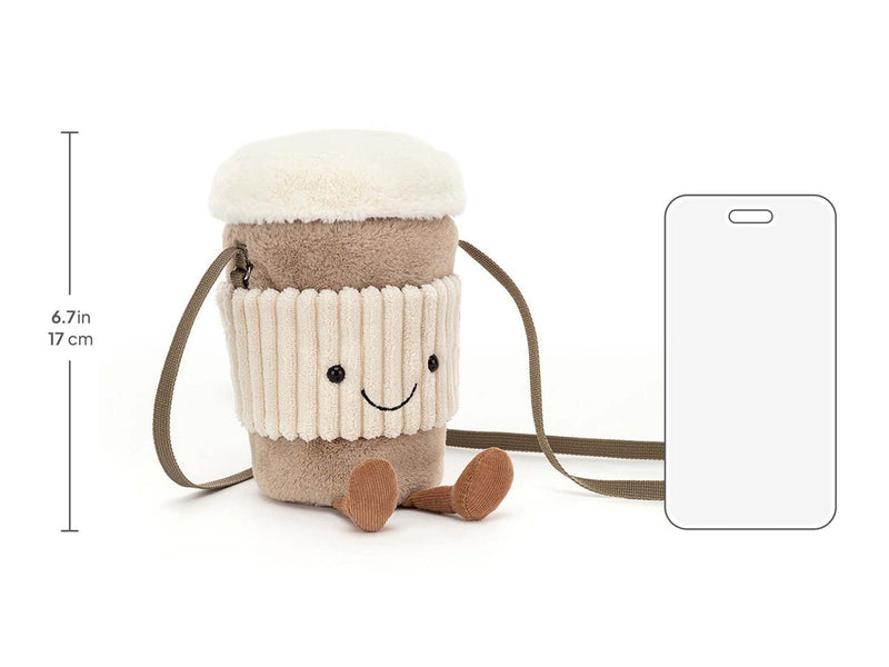 Jellycat Amuseables  Coffee-To-Go Bag