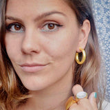 Betty Carré Binsa Small Hoop Earring Gold