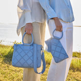 HOBO Sable Wristlet | Blue Bell