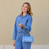 HOBO Darcy Crossbody | Faded Denim