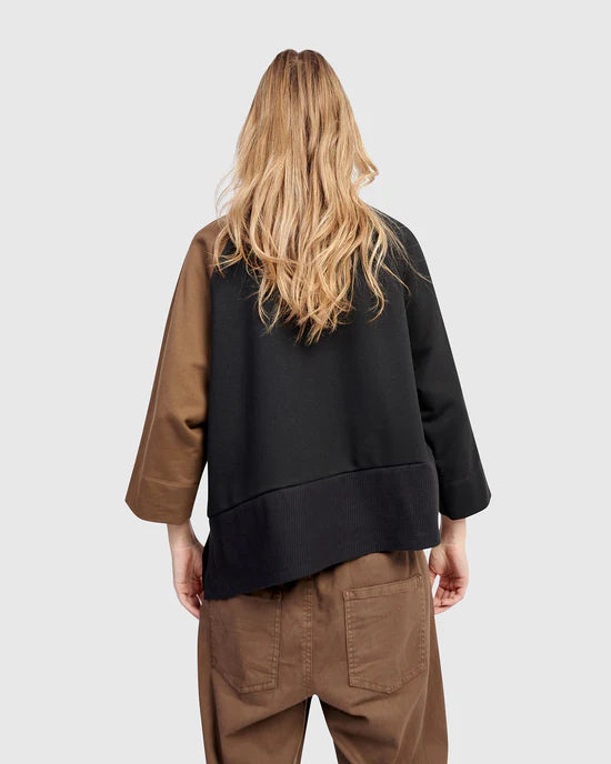 Alembika Urban Wildling Crewneck Top | Mix